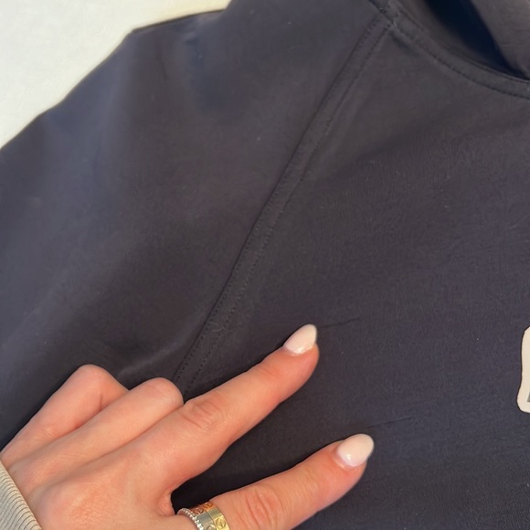 46. Lululemon Power Position Pullover Black - Picture 3 of 7